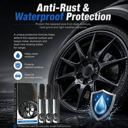 Car Wheel Paint Touch-Up Pen — Fast Curb Rash & Scratch Repair (Rust-Proof)