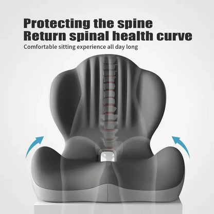 Ergonomic Memory Foam Back & Seat Relief Cushion