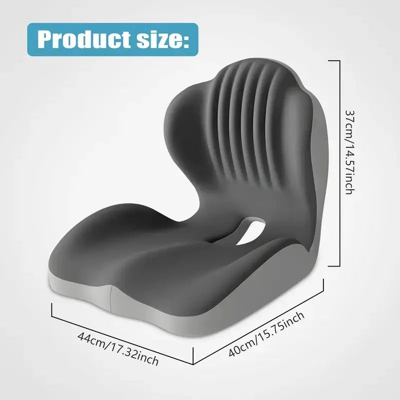 Ergonomic Memory Foam Back & Seat Relief Cushion